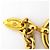 Chanel Collana con Pendente Medaglione Sole Leone Oro Gold hardware - vista 9