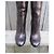 Botas Missoni de cuero bronce y malla - vista 5