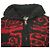 Ralph Lauren CARDIGÁN DE LANA CON CUELLO CHALE NATIVE TEJIDO A MANO RRL Negro Roja - vista 4