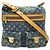 Borsa a spalla in denim Monogram Louis Vuitton Blu