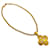 Collana Chanel Coco Mark e Camelia Oro Gold hardware  - vista 6