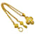 Collana Chanel Coco Mark e Camelia Oro Gold hardware  - vista 7