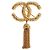 Spilla Chanel Logo CC con Nappine Oro Gold hardware