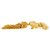 Spilla Chanel Logo CC con Nappine Oro Gold hardware - vista 4