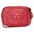 Gucci Rosso Mini GG Marmont Pelle Matelassé Crossbody - vista 2