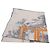 Hermès Carré 100 Grand Carros Royale Sciarpa in Seta e Cashmere Multicolore - vista 4