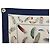 Hermès FULAR VINTAGE HERMES LES PLUMES LINARES SETA BLU 90CM SCATOLA - vista 2