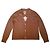 Cynthia Rowley Merinowolle Strickjacke Camel Kamel