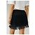 Falda de toalla negra con logo y flecos de Chanel & Karl Lagerfeld Negro - vista 5