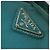 Borsa Tote PRADA Nylon 2in1 Blu Turchese Argento Auth ti3401 - vista 18