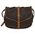LOUIS VUITTON Borsa a Spalla Monogram Saumur 35 M42254 LV Auth 134974 Monogramma - vista 13