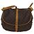 LOUIS VUITTON Borsa a Spalla Monogram Saumur 35 M42254 LV Auth 134974 Monogramma - vista 2