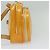 LOUIS VUITTON Mochila Marley Monogram Vernis Amarela M91040 LV Auth 137398 Amarelo - vista 4
