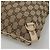 Borsa a Spalla Abbey GG Canvas Gucci Beige Oro 131326 Auth SW1474 D'oro - vista 10