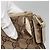 Borsa a Spalla Abbey GG Canvas Gucci Beige Oro 131326 Auth SW1474 D'oro - vista 15