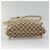 Borsa a Spalla Abbey GG Canvas Gucci Beige Oro 131326 Auth SW1474 D'oro - vista 9