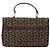 Céline Borsa a mano in tela Macadam C di CELINE marrone e oro Auth 135161 D'oro - vista 2