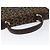 Céline Borsa a mano in tela Macadam C di CELINE marrone e oro Auth 135161 D'oro - vista 7