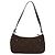 Pochette Accessorio Salvatore Ferragamo Camoscio Marrone Argento Auth gh716 - vista 2