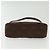 Pochette Accessorio Salvatore Ferragamo Camoscio Marrone Argento Auth gh716 - vista 5