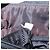 PRADA Borsa a mano in nylon nero argento Auth gh600 - vista 12