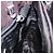 PRADA Borsa a mano in nylon nero argento Auth gh600 - vista 18