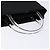 PRADA Borsa a mano in nylon nero argento Auth gh600 - vista 7