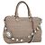 Borsa Miu Miu Matelassé in pelle 2 in 1 rosa argento Auth gh653
