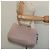 Borsa Miu Miu Matelassé in pelle 2 in 1 rosa argento Auth gh653 - vista 27