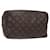 LOUIS VUITTON Monogram Trousse Toilette 28 Clutch Bag M47522 LV Auth ep10494 Cloth  ref.2488351