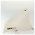 Bolsa de Ombro Salvatore Ferragamo em Couro Branco Prata Auth bs28717 - vista 3