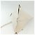 Bolsa de Ombro Salvatore Ferragamo em Couro Branco Prata Auth bs28717 - vista 6