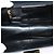 Borsa a Spalla Gancini in Pelle Salvatore Ferragamo Blu Navy Oro Auth bs28922 - vista 10