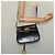 Borsa a Spalla Gancini in Pelle Salvatore Ferragamo Blu Navy Oro Auth bs28922 - vista 21
