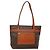 Céline Borsa tote in tela Macadam CELINE in pelle PVC marrone oro Auth 137828 D'oro