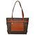Céline Borsa tote in tela Macadam CELINE in pelle PVC marrone oro Auth 137828 D'oro - vista 13