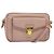 Saffiano Borsa a Spalla PRADA in Pelle Safiano Rosa Oro Auth 141282 D'oro