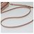 Saffiano Borsa a Spalla PRADA in Pelle Safiano Rosa Oro Auth 141282 D'oro - vista 7