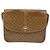 Céline Borsa a Spalla in Tela Macadam CELINE PVC Beige Oro Auth BA5468 D'oro - vista 13