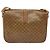 Céline Borsa a Spalla in Tela Macadam CELINE PVC Beige Oro Auth BA5468 D'oro - vista 2