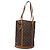 LOUIS VUITTON Borsa a Spalla Monogram Bucket GM M42236 LV Auth th6295 Monogramma