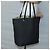 Salvatore Ferragamo Tote Bag aus schwarzem Canvas mit silberner Authentizität gh708 - Ansicht 20