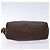 Céline CELINE Macadam Canvas Clutch Tasche aus PVC-Leder in Braun Gold Auth gh607 Golden - Ansicht 6