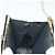 Borsa a Spalla Vala Chain in Pelle Blu Navy e Oro Auth gh620 di Salvatore Ferragamo D'oro - vista 11