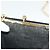 Borsa a Spalla Vala Chain in Pelle Blu Navy e Oro Auth gh620 di Salvatore Ferragamo D'oro - vista 12