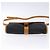 Saint Laurent Borsa a Spalla in PVC Pelle Marrone Oro Auth BA5492 D'oro - vista 5