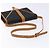 Saint Laurent Borsa a Spalla in PVC Pelle Marrone Oro Auth BA5492 D'oro - vista 7