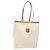 Céline Borsa tote in tela Macadam CELINE in pelle PVC bianca e oro Auth 135197 Bianco D'oro