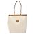 Céline Borsa tote in tela Macadam CELINE in pelle PVC bianca e oro Auth 135197 Bianco D'oro - vista 13