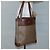 Gucci Borsa tote Micro GG Supreme in PVC beige e oro 002 37 0035 Auth ep10439 D'oro - vista 23
